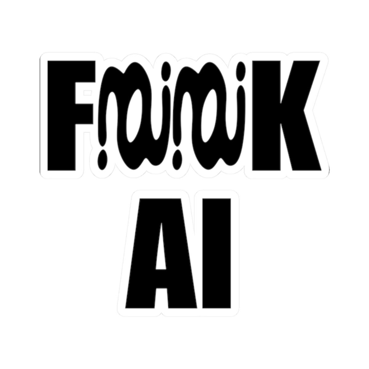 F@@KAI Graphic Kiss-Cut Sticker